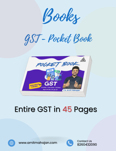 GST Pocket Book - Inter - CA CS CMA